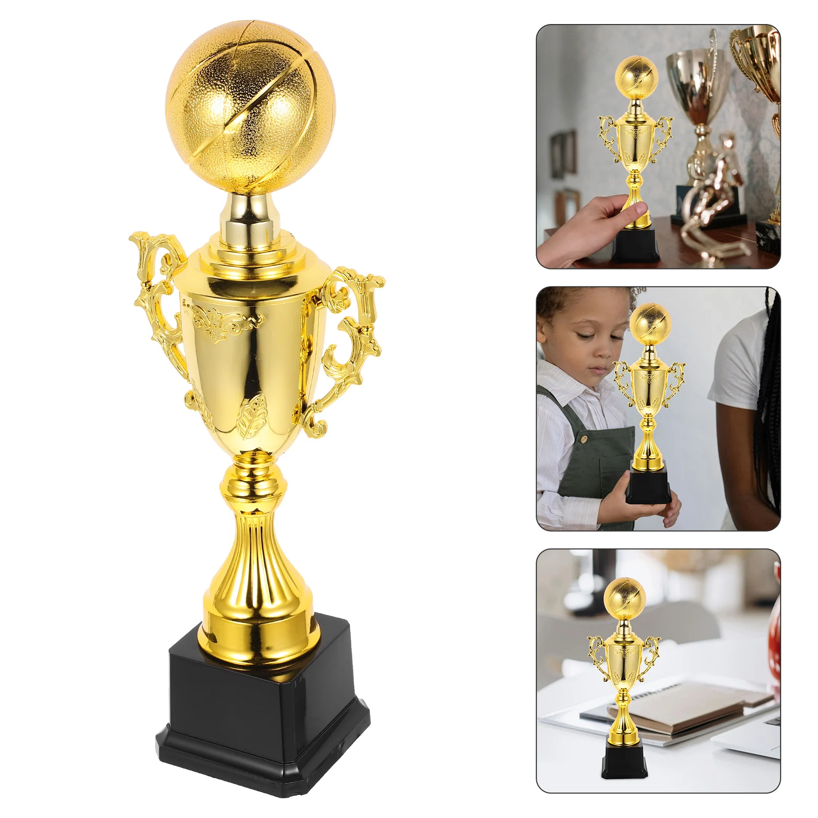 

Basketball Trophy Award Large Competition Party Ceremony Shaped Decor Winner Celebration Trophy Cup Creative Plastic