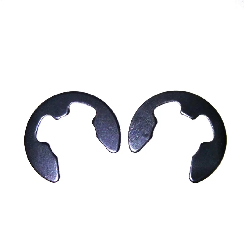 Washer M2 M2.5 M3 M3.5 M4 M5 M6 Sack Retainer E E-Clip Split Washer Circlip Buckle Carbon steel Snap Retaining Washers LUCHANG