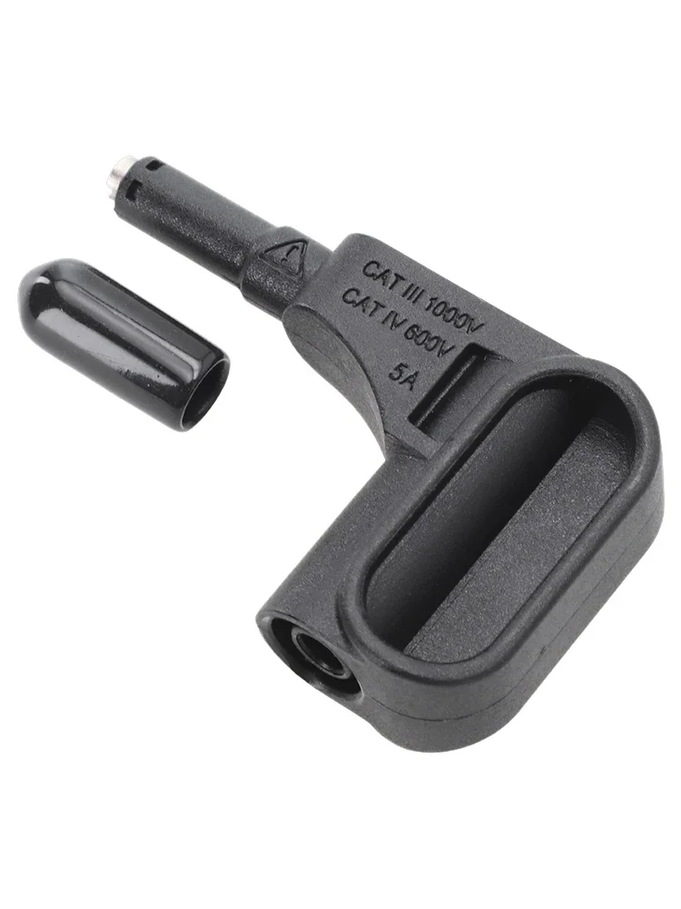 Probe Terminal Multimeter Head Magnetic Banana Plug Junction Box CAT III 500/1000V Nickel Plated Brass Solder-Free Connections