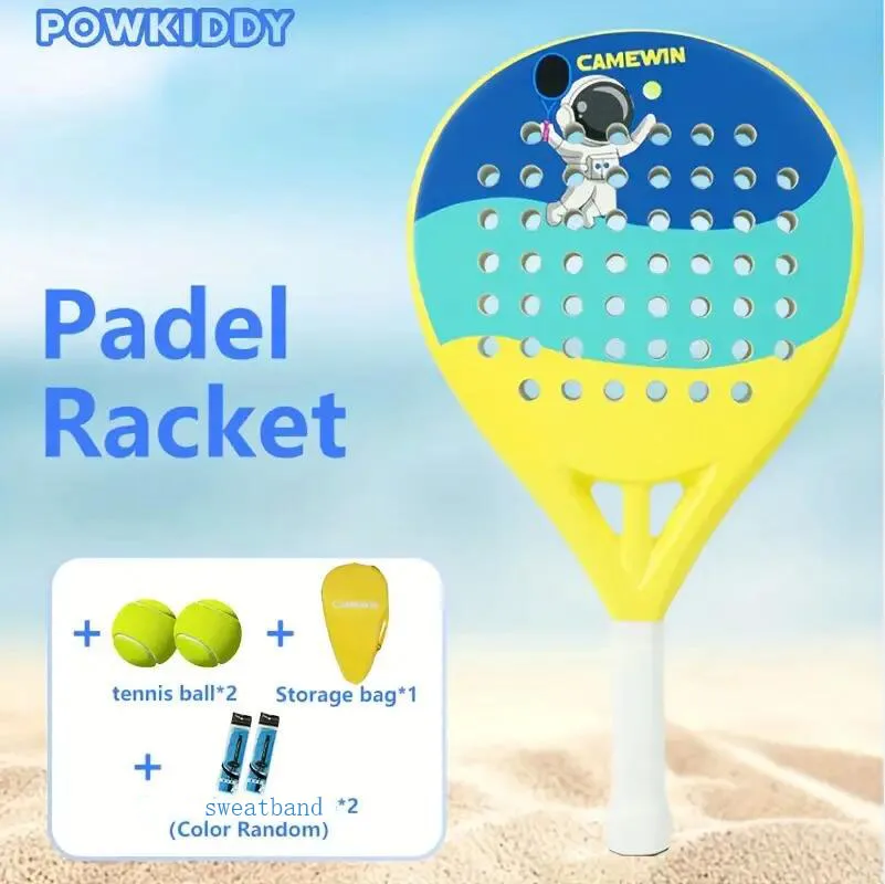 

1 Set Carbon Beach Racket Cricket Racket Tennis Racket (Free 2 balls + 2 sweatbands + 1 bag)