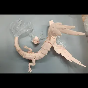 新款1/4 BJD龍形娃娃 無妝樹脂BJD裸娃 1/4球形關節娃娃 無妝BJD玩具 10 最佳銷售 龍形球形娃娃 - №1