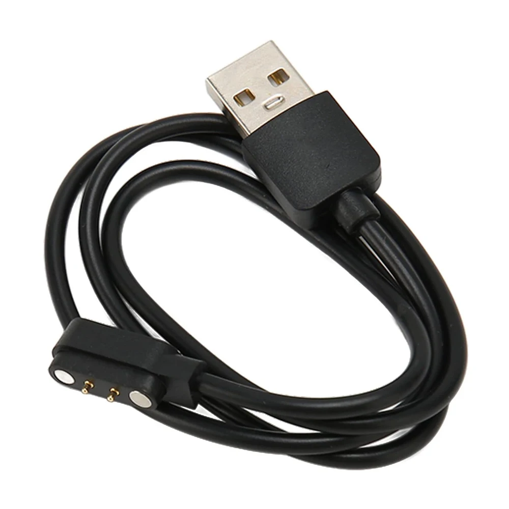 2 Pin USB Cable Charger for Ticwatch GTX/CXB01, P66D, Haylou Solar LS05, RT LS05S, RT2 LS10, YAMAY SW022, Lmilab KW66, Keep B3