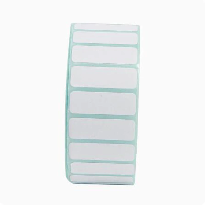 2000 Stücke/Rolle 30mm x 10mm Klebstoff Thermische Aufkleberpapier Supermarkt Preis Leere Label Direkt Druck wasserdicht – Detail 1