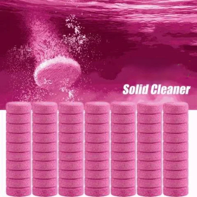 

20/60PCS Car Windshield Cleaner Effervescent Tablets Solid Washer Agent Universal Automobile Glass Water Dust Soot Remover