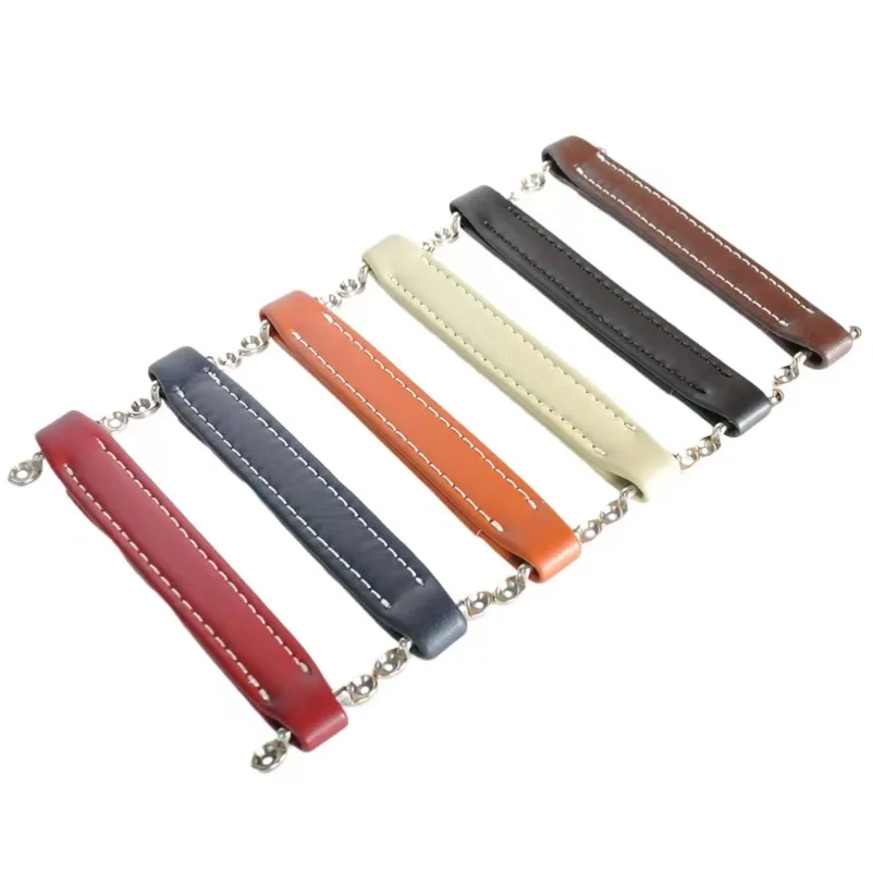 Guitar audio handle Hand  Retractable handle Luggage accessories Trolley case Leather Door Surface handle