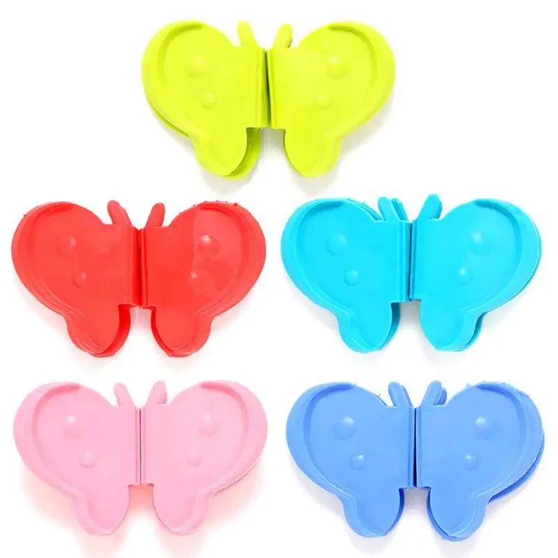 1pc Butterfly Shaped Silicone Anti-scald Devices Fridge Magnet Kitchen Tool Insulation Plate Clamp для кухни  Kichen Decoracion