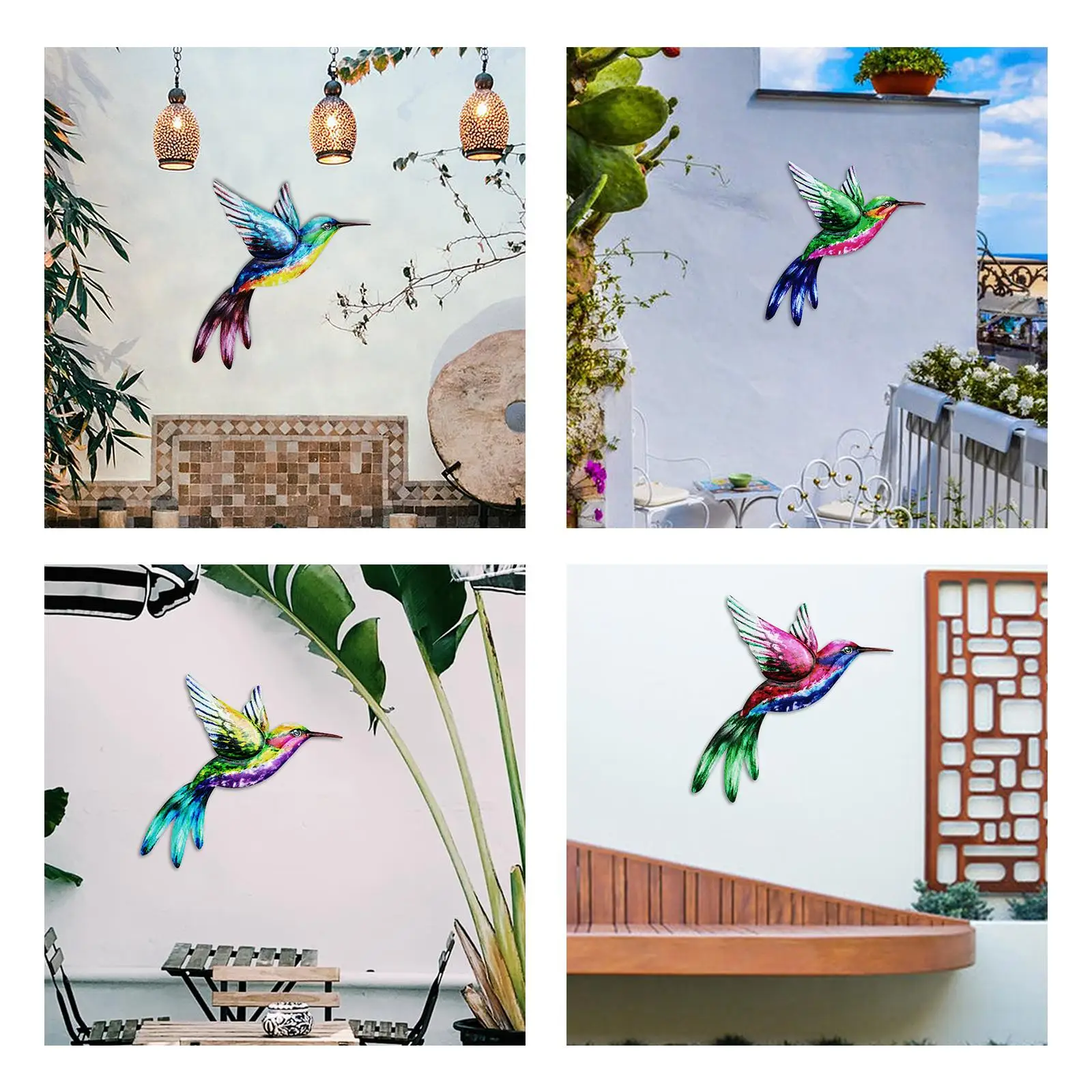 Hummingbird Wall Art Metal Hummingbird Statue Bird Wall Art Sculpture Hanging
