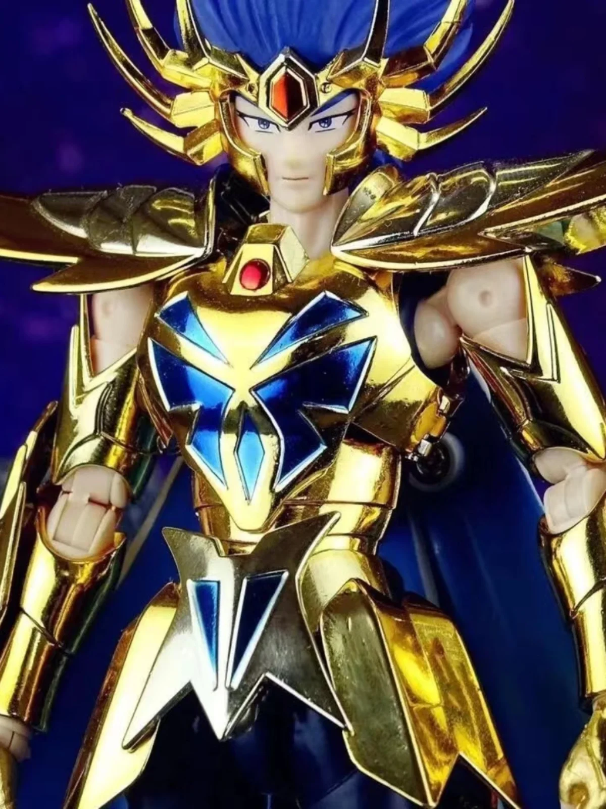 

MST Model Saint Seiya Myth Cloth EXM/EX Cancer DeathMask/Death Mask Mirror Ver Gold Knights of the Zodiac Action Figure