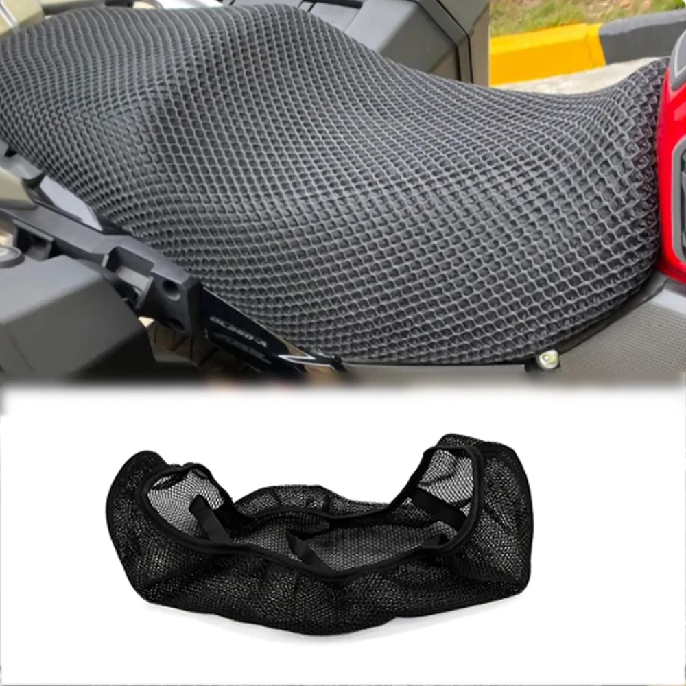 For Suzuki V-Strom DL250 VStrom DL650 DL1000 Motorcycle Protecting Cushion Seat Cover Breathable Comfortable 3D Mesh Seat Cover