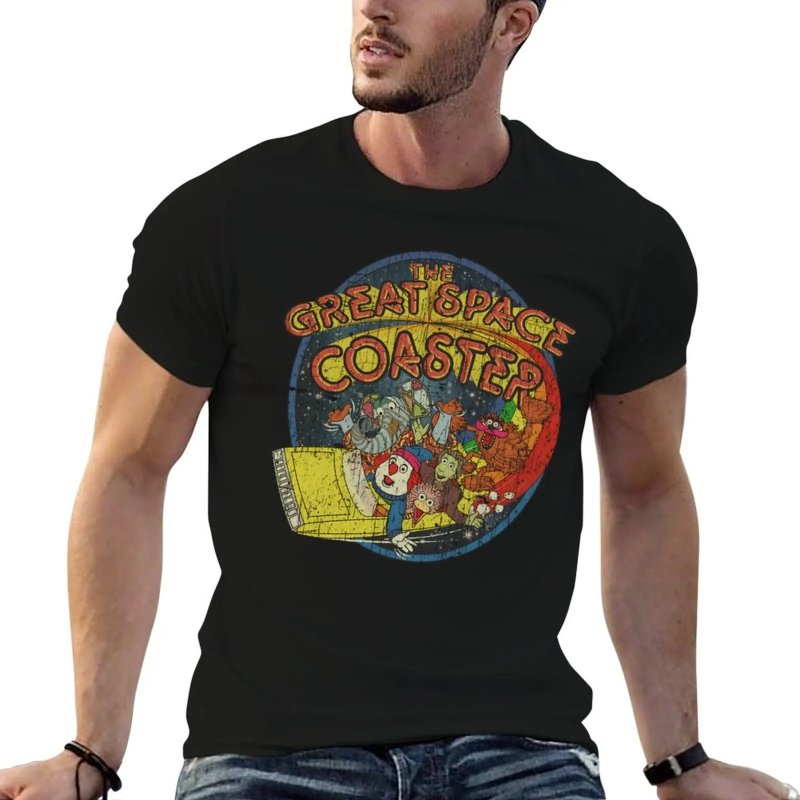 

The Great Space Coaster 1981 T-Shirt cotton t shirt man funny t shirts man T-Shirt