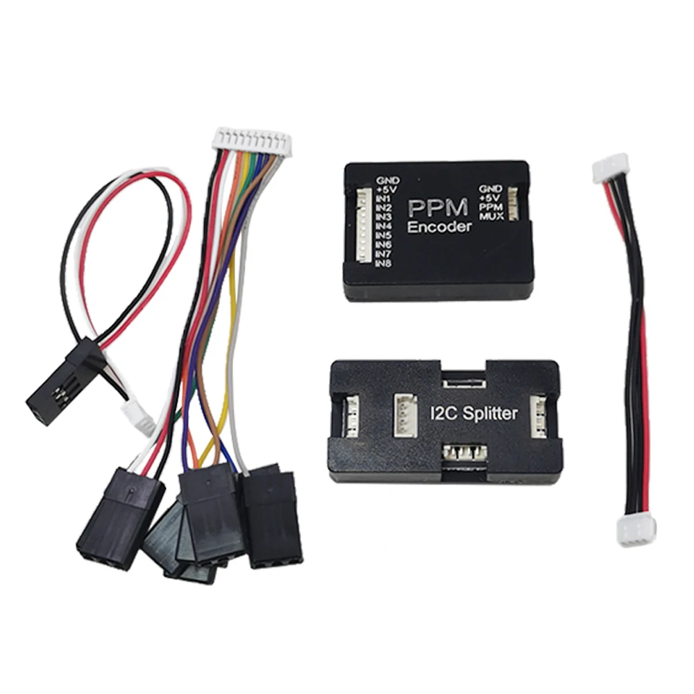 Flight Controller Pixhawk PX4 Autopilot PIX 2.4.8 32 บิต/Buzzer 4G SD/สวิทช์ความปลอดภัย/I2C Splitter ขยายโมดูล/สาย USB