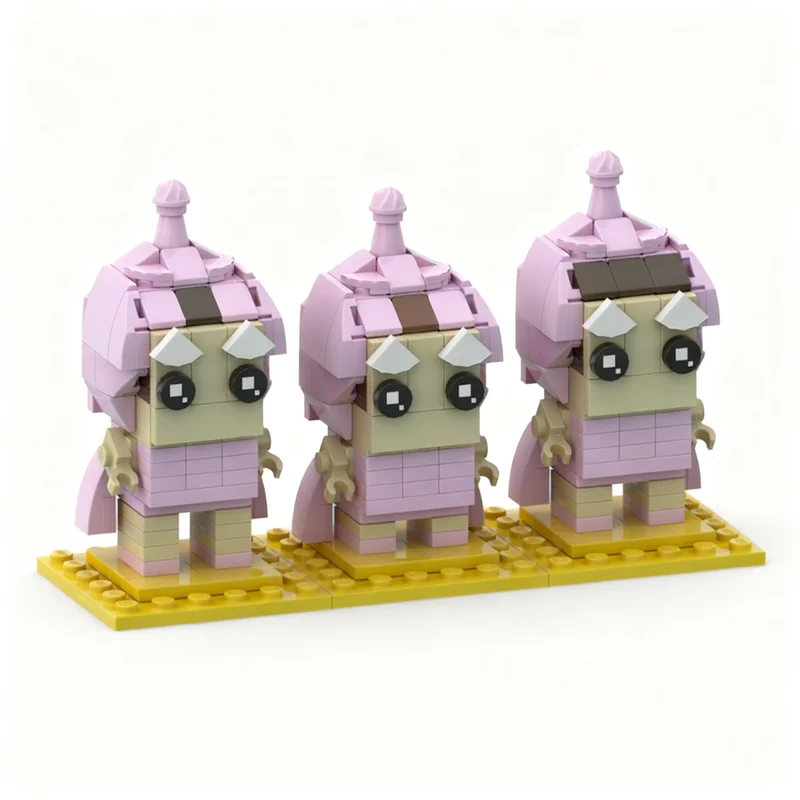 360 pièces MOC Brickheadz Wizard Oz Lullaby League Modèle de blocs de construction Jouets de construction Cadeaux de Noël Idée créative à assembler