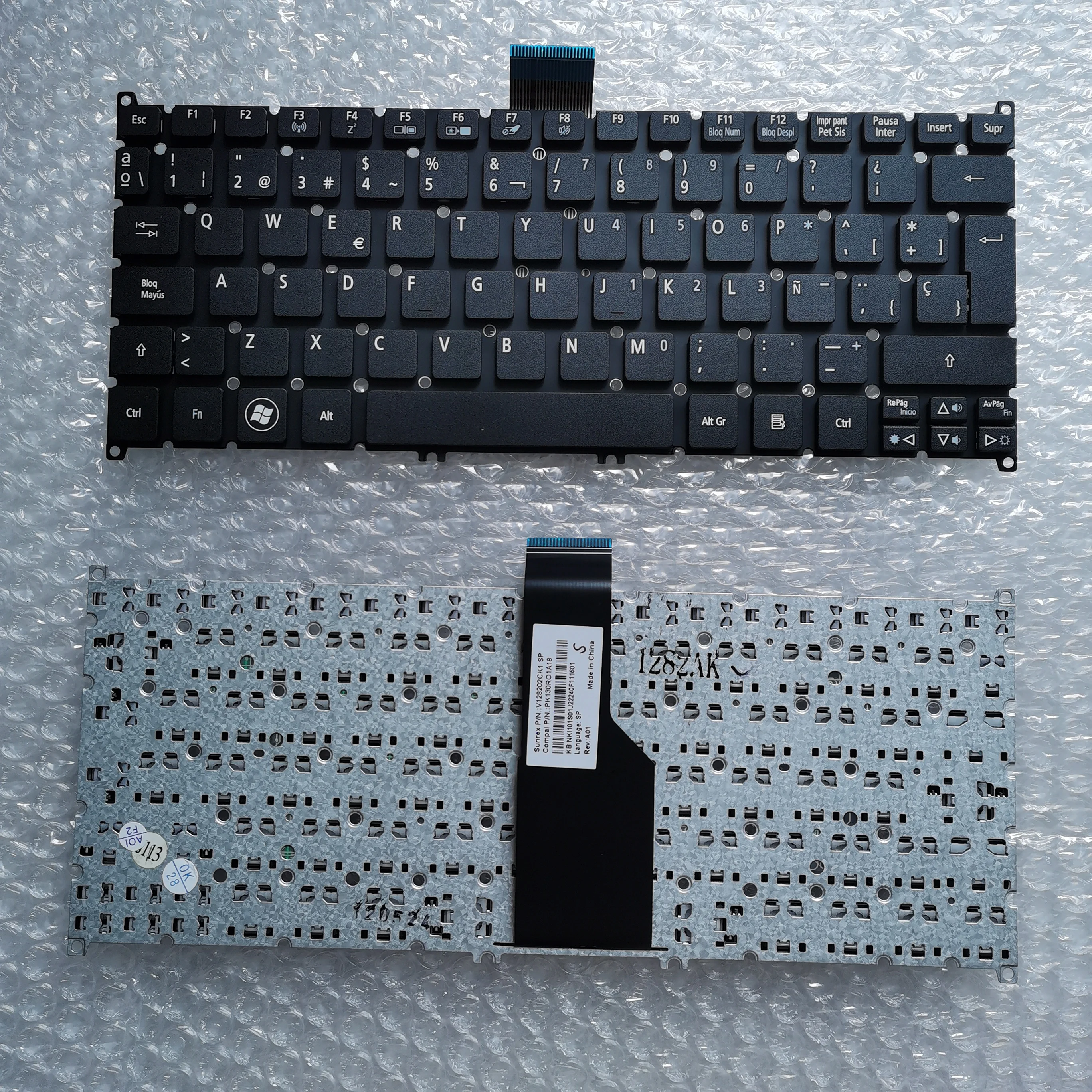 XIN for ACER Aspire S3 S3-391 S5 S5-391 V5-171 One 725 756 Laptop Keyboard Spanish