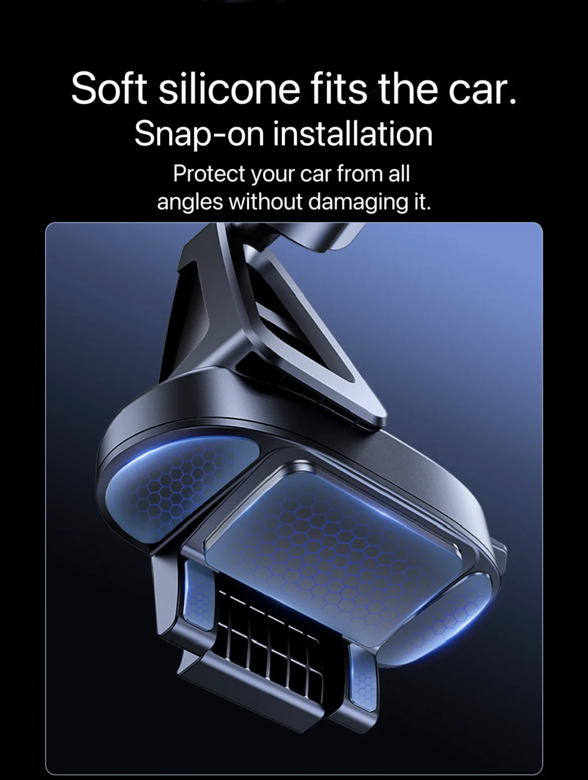 قابل للتعديل حامل هاتف السيارة المغناطيسي جبل ل تسلا نموذج 3 نموذج Y هايلاند 2023-2025 إطار دعم هاتف السيارة الملحقات #2