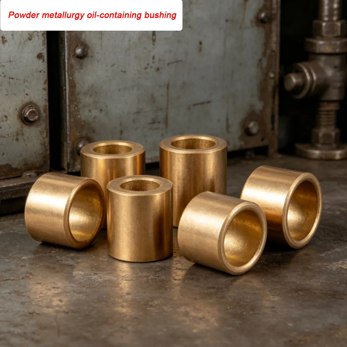 Guangluo 2/5/10pcs Oil-free Self-lubricating Composite Bearing Copper Shaft Bushing Inner Diameter 8 10 12mm Small Bushing