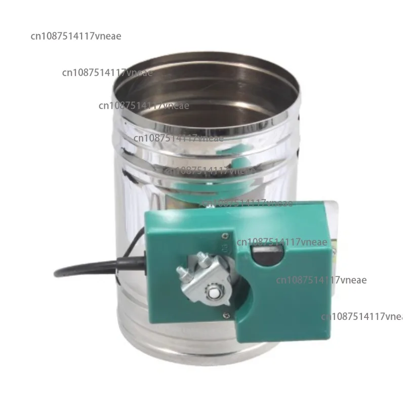 Motorized Air Damper Electric Air Valve with 16Nm 60S Intelligent Air Damper Actuator 5 Position Controller & Angle Switch 220V