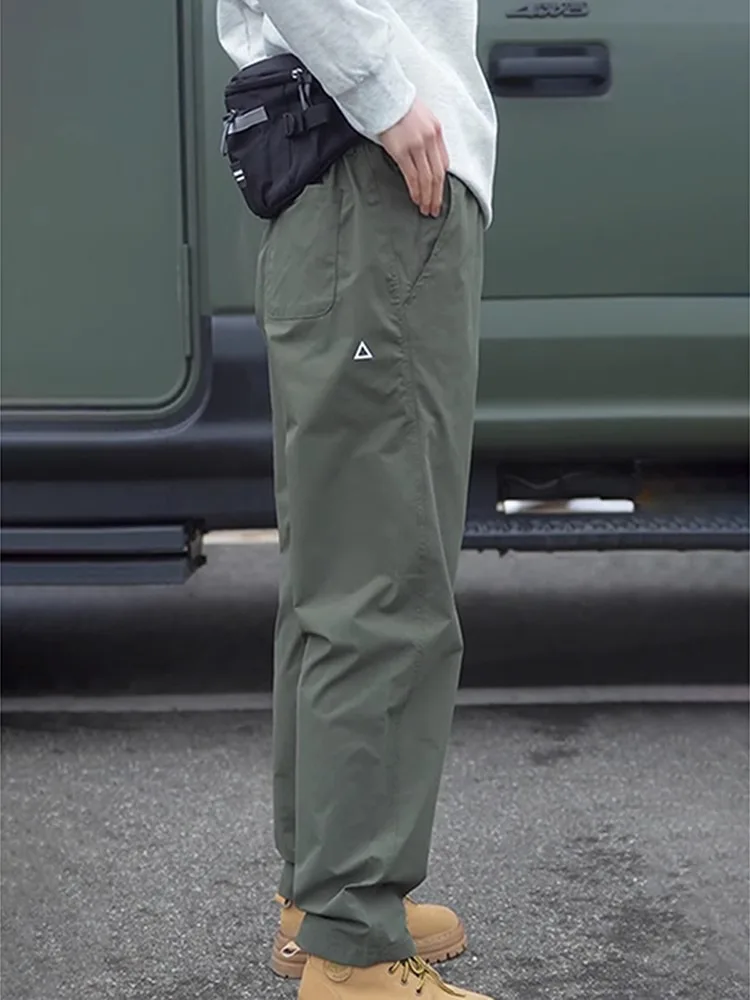 

Qui Dry Tactical Cargo Pants Men's Summer Thin e Label Micro Cone Pants Waterproof Sport Casual Long Pants