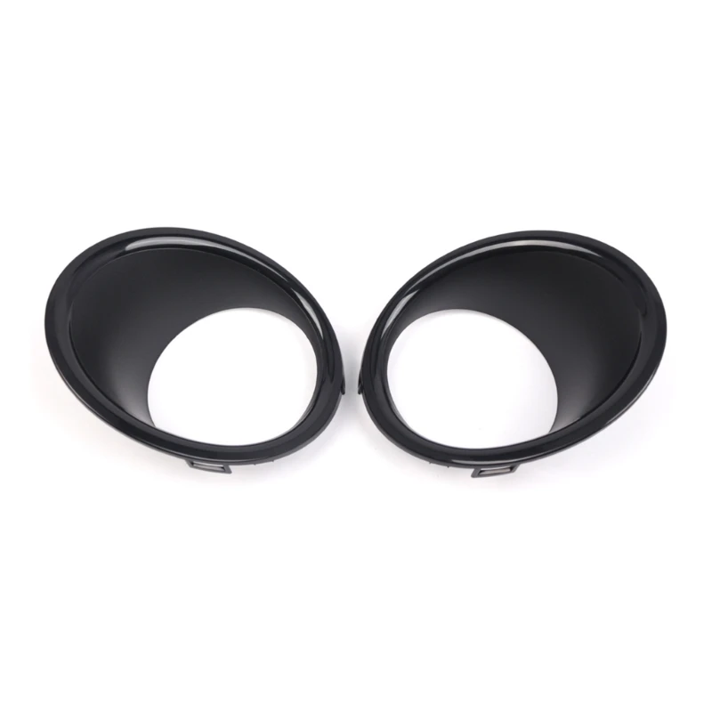 

Q39F For R55 R56 R57 51112753661 51112753662 Fog Lamp Light Cover Guards Front Bumper Rings Decoration Frame Trim Accessories