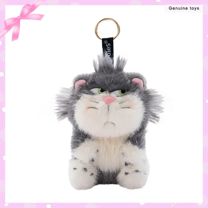 

New Zoobies Disney Lucifer Plush Keychain Cute Q Version Versatile Earphone Bag Suitable For Girl Children Holiday Gift Shopping