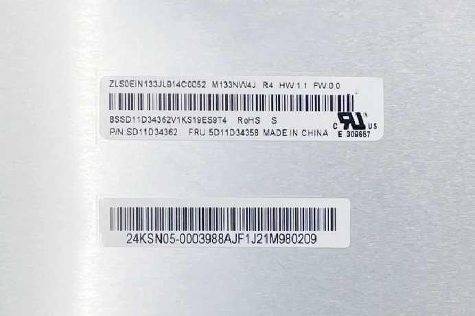 노트북 LCD 스크린 디스플레이 패널, M133NW4J R4 B133UAN01.2 B133UAN01.5 LP133WU1-SPB2 13.3 인치, 1920x1200 IPS EDP 30 핀