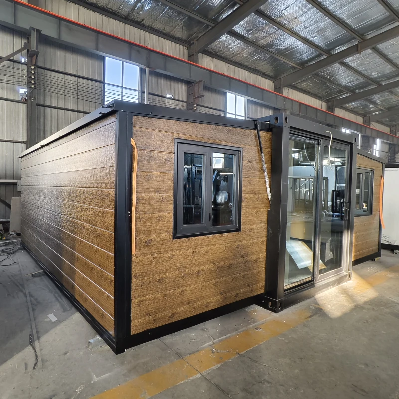 Movable Folding Modular Homes Prefab Cabin  House Containers for Backyard Granny House Setups