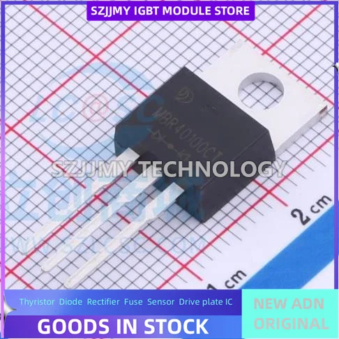 100PCS/LOT MBR40100CT 40A100V TO-220 B40100G NEW ORIGINAL MICROCONTROLLER IC