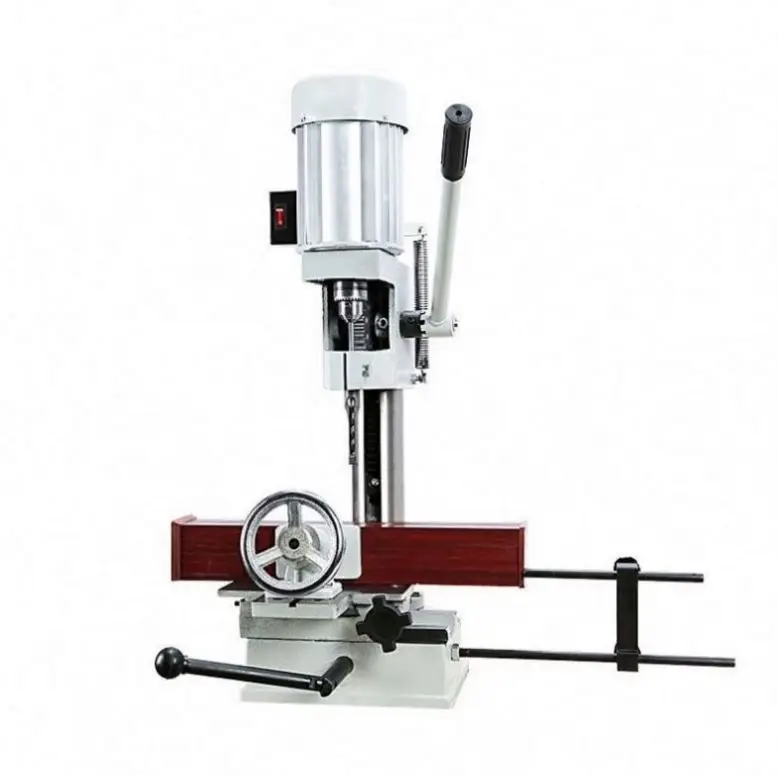 MK361A 750W 1200W Mortising Machine Woodworking Tenoning Machine Square Hole Punching Drilling Machine for Wood Processing