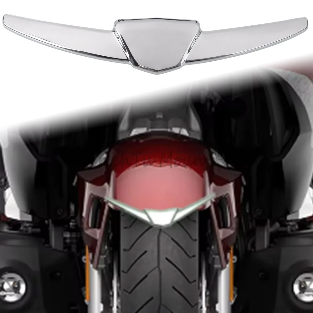 Motorcycle Front Fender Tip Trim Cover Decoration Accessories For Honda Gold Wing GL 1800 Tour DCT Airbag Goldwing GL1800 2018+