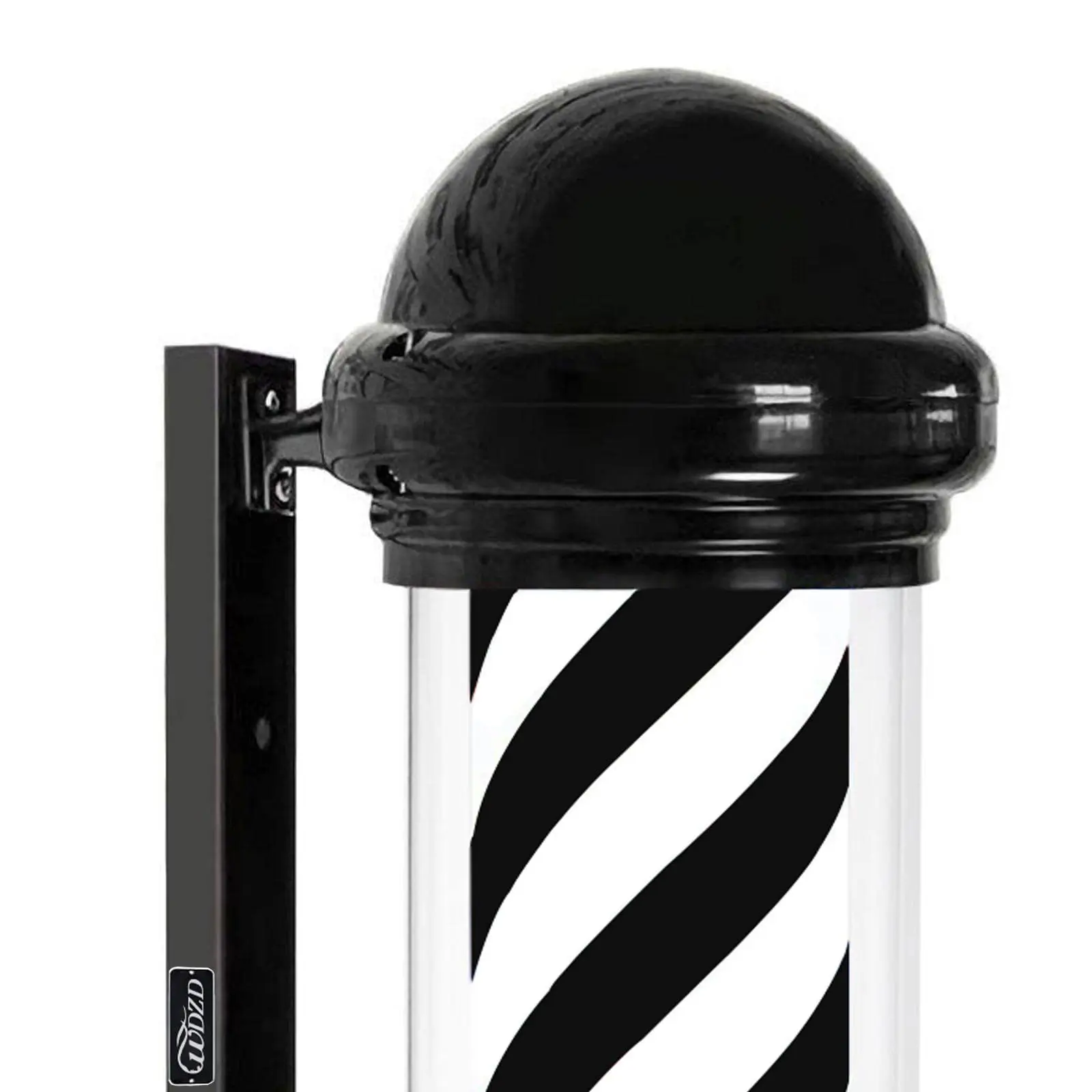 29'' Barber Pole Light Hair Salon Barber Shop Open Sign Rotating LED Strips IP54 Waterproof Save Energy Wall Mount Light - Image 3