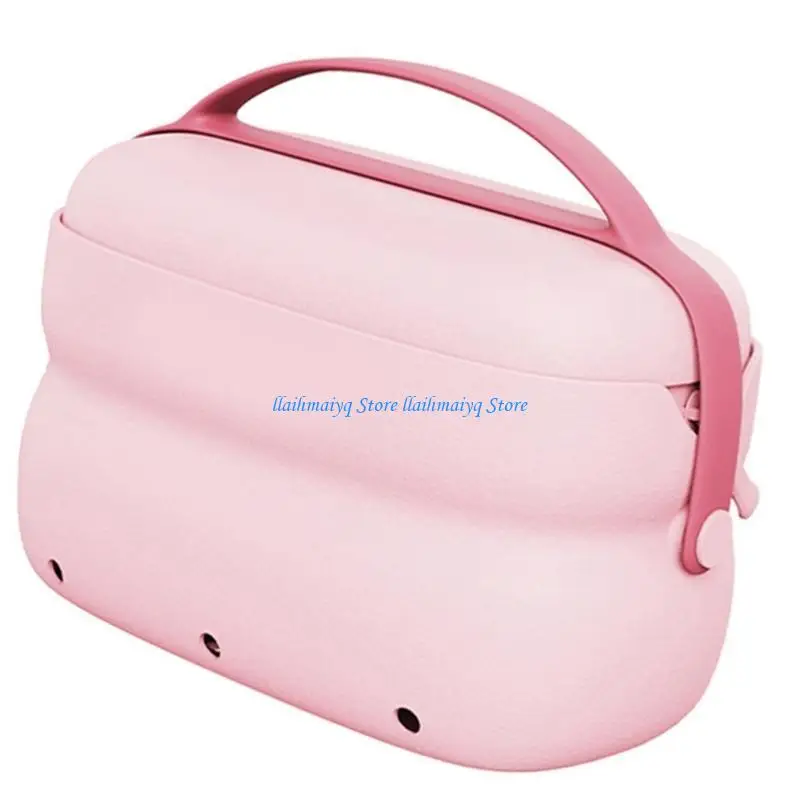 573B Stylish Water Resistant Makeup Bag Compact Cosmetic Bag with Dry Wet Separation For Traveler Office Worker And Students