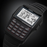 Retail! LED Electronic Watch Digital Sports Multifunction Calculator Watch Waterproof Watch Computer Style