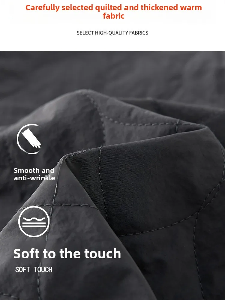 Hoge taille verdikte katoenen gevoerde wijde pijpen broek Dames Winter Straight Cut Casual broek Acht Negen Punten Koreaanse Sle