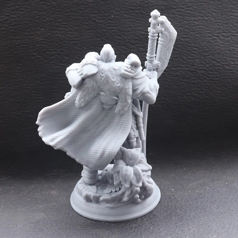 1/ 35 50mm 1/24 75mm 1/18 100mm Resin Model Kits Tribal Lord King Warrior Figure Unpainted No Color RW-1017