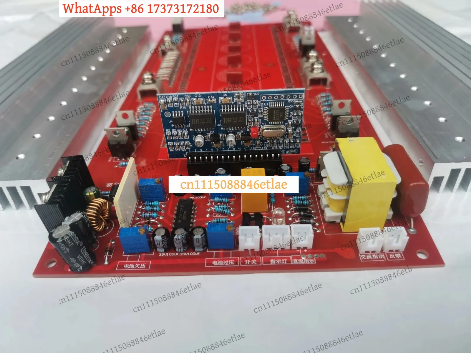 24V 3500W 48V 6500W 60V 9000W 72V 12000W Pure Sine Wave Inverter Power Module Motherboard 220V 24 Tubes