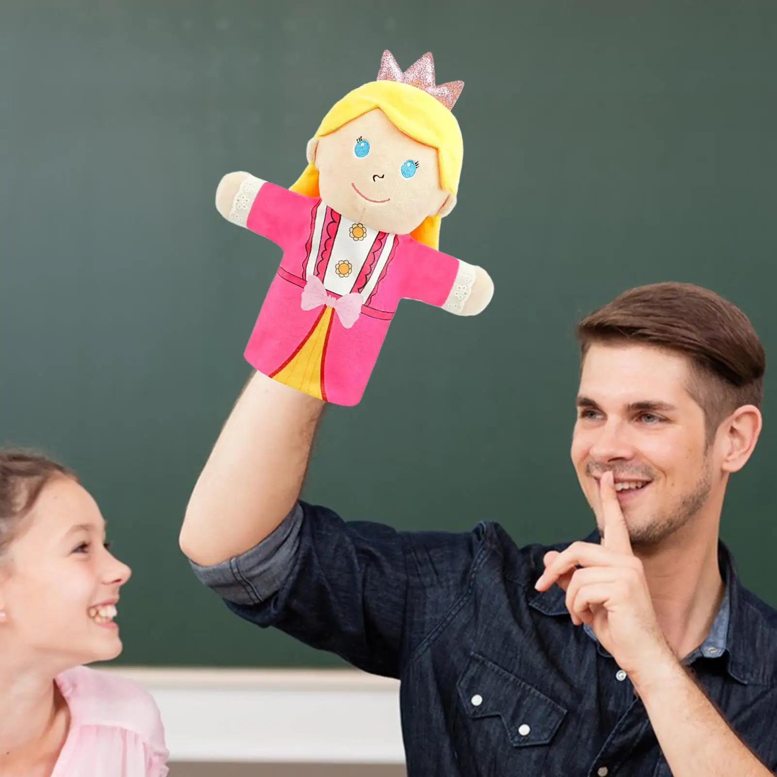 Kids Hand Puppets Fairy Tale Storytelling Puppet Interactive Toy For Preschool Education Cultural Education Storytelling Family