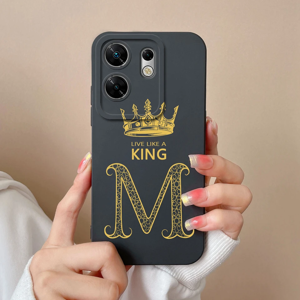 For Infinix Zero 30 4G Cases Fashion Senior Crown Camera Protection Shockproof Cover For InfinixZero 30 Infinix zero30 Funda