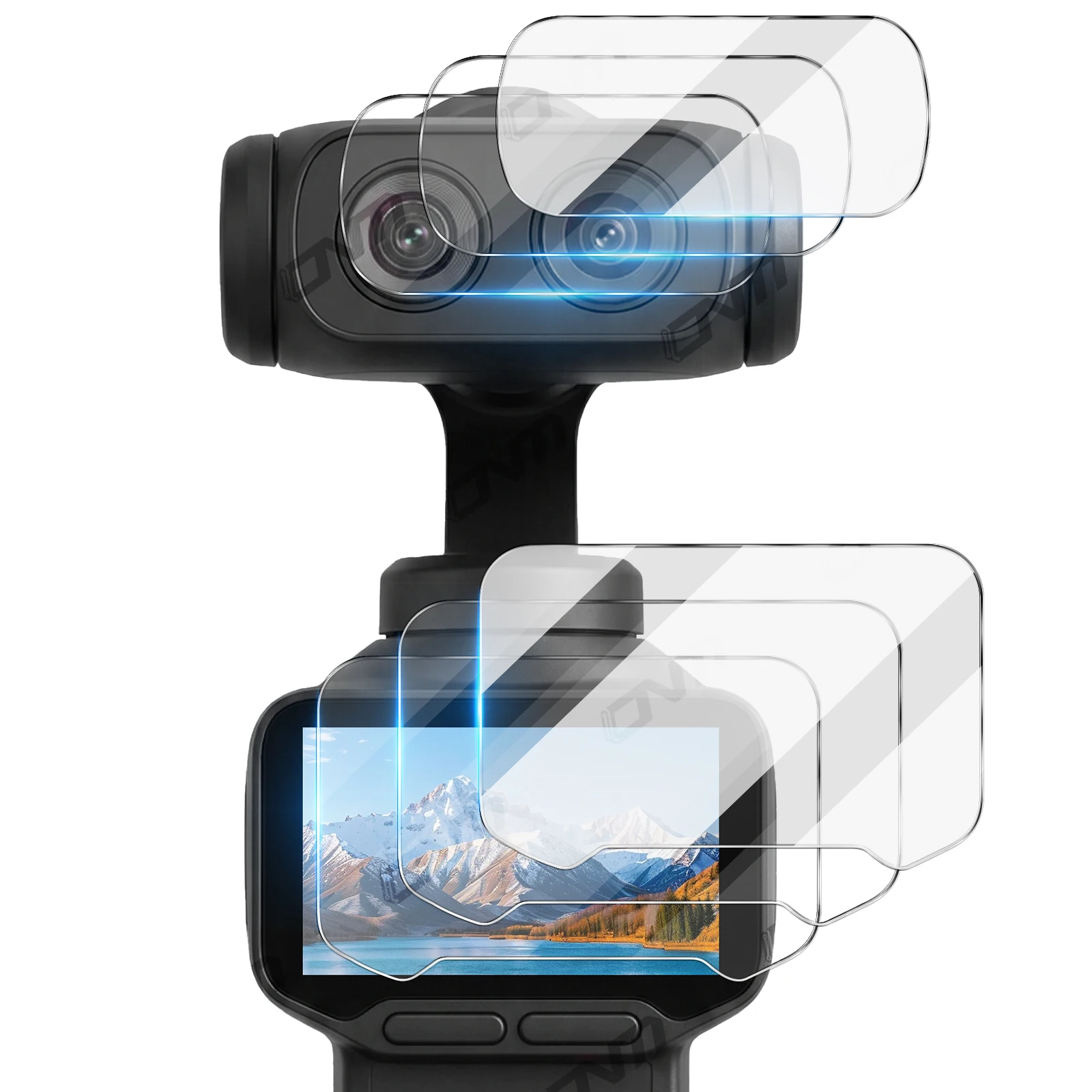 

9H Tempered Glass For Insta360 Luna Ultra Pro, Ultra-Clear Glass Lens Screen Protector Film For Insta 360 Luna Accessories