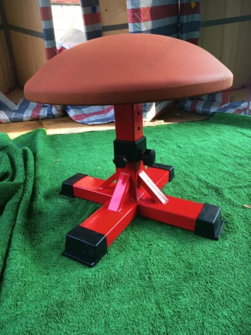 Mushroom goat pommel horse trainer, Thomas full rotation, cowhide production, adjustable lifting