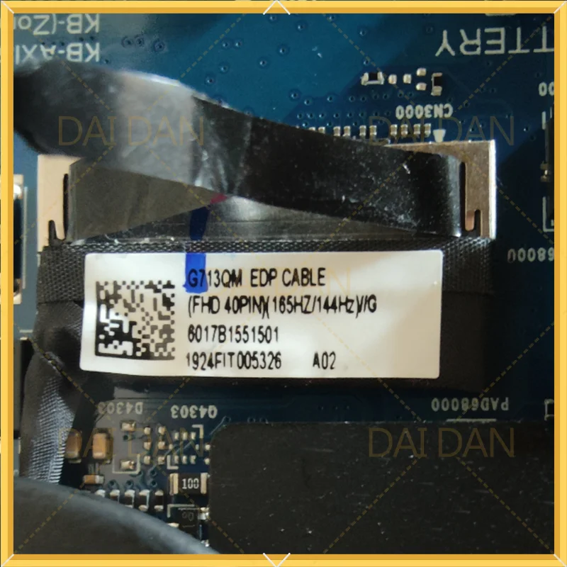 For ASUS G713QM G513 FHD 40PIN 166HZ/144HZ 6017b1551501 6017b1549001 LCD Cable