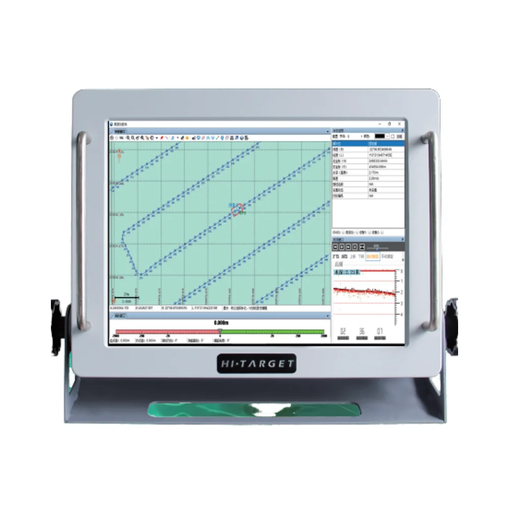 Hi-target The Compact Single Beam Echo Sounder HD550 With Up To 200m And Multi-data Format Output Echo Sounder