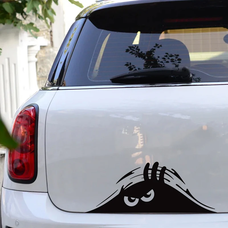 

Peeking Peering Car Sticker Creative Funny Vinyl Decal Sticker Trim Waterproof Car Decoration Accessories