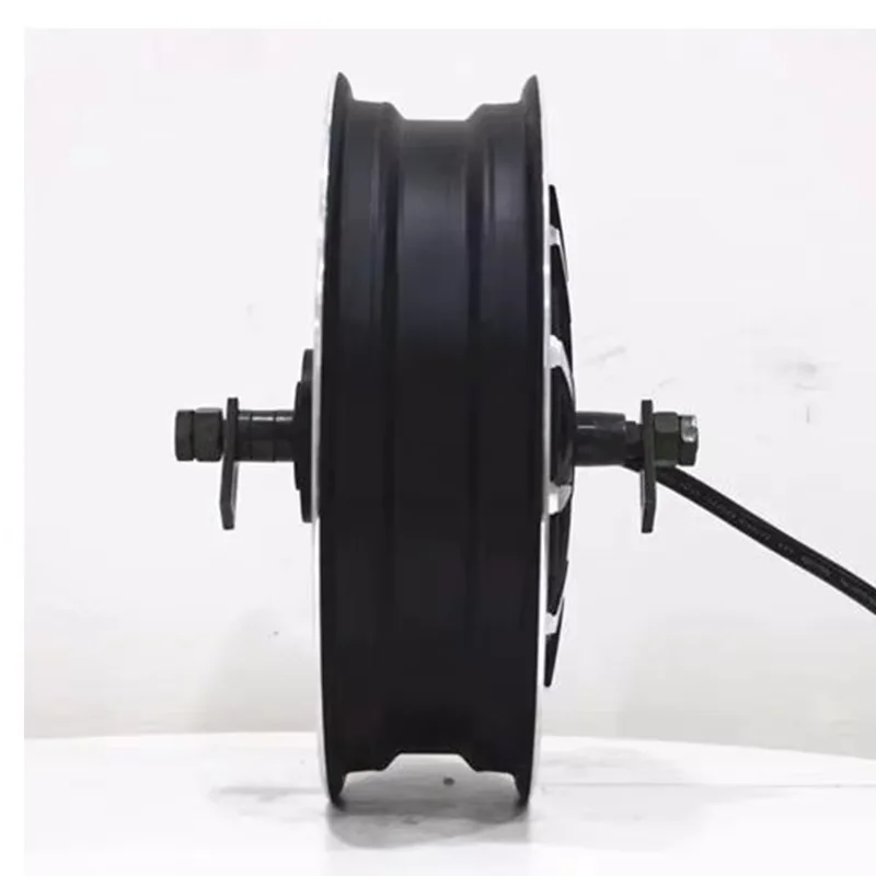 QS Motor 14 Inch 260 E-Scooter Hub Motor(30H) 1500W V1 Type, 48V/60V/72V Double Shaft Brushless DC Motor