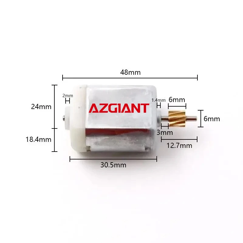 FC-280SC-22125 DC 12V Car Deck Lid Latch Motor 10 Teeth Gear For Seat Mii/Ibiza MK5/Ibiza Sportcoupe MK5/Ibiza ST MK5 Auto Parts