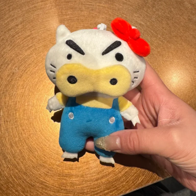 

‌ Бури Бури Заэмон ‌ Плюшевая кукла-брелок Kitty из серии Fat Dudu: милая мультяшная мягкая игрушка, украшение для сумки, подарок для девочки на праздник