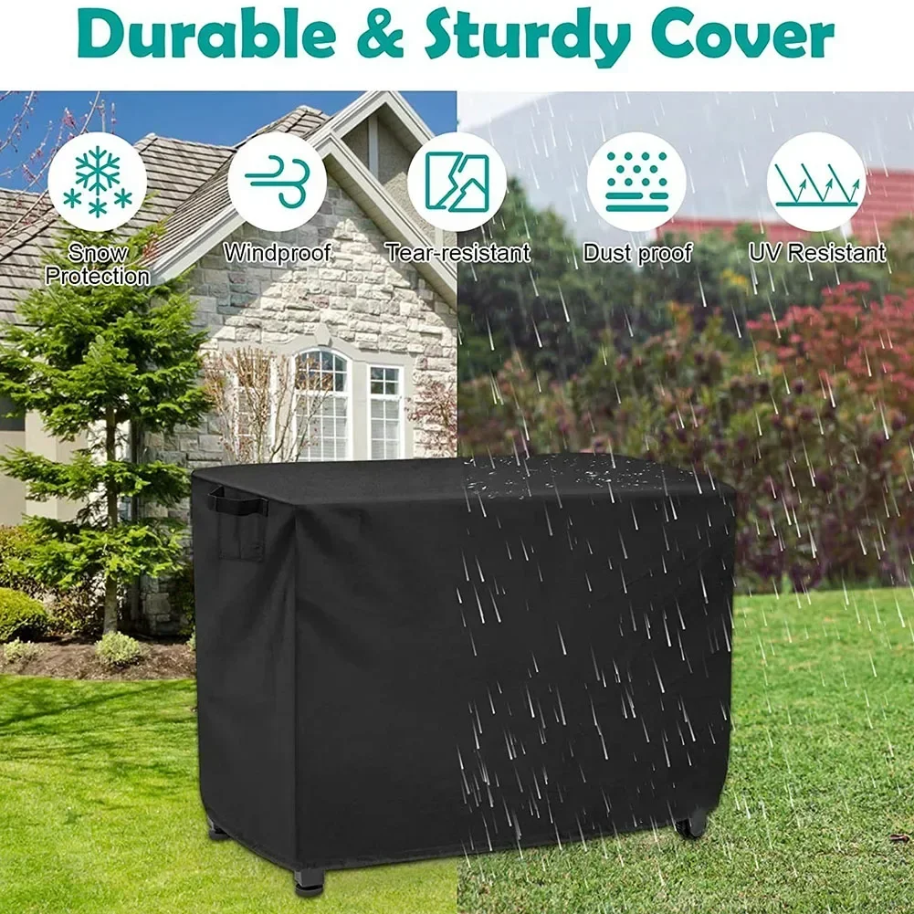 Waterproof Outdoor Prep Movable Dining Cart Pizza Oven Patio Grill Table Cover For Patio Outdoor Kitchen BBQ Gas Grill Cover