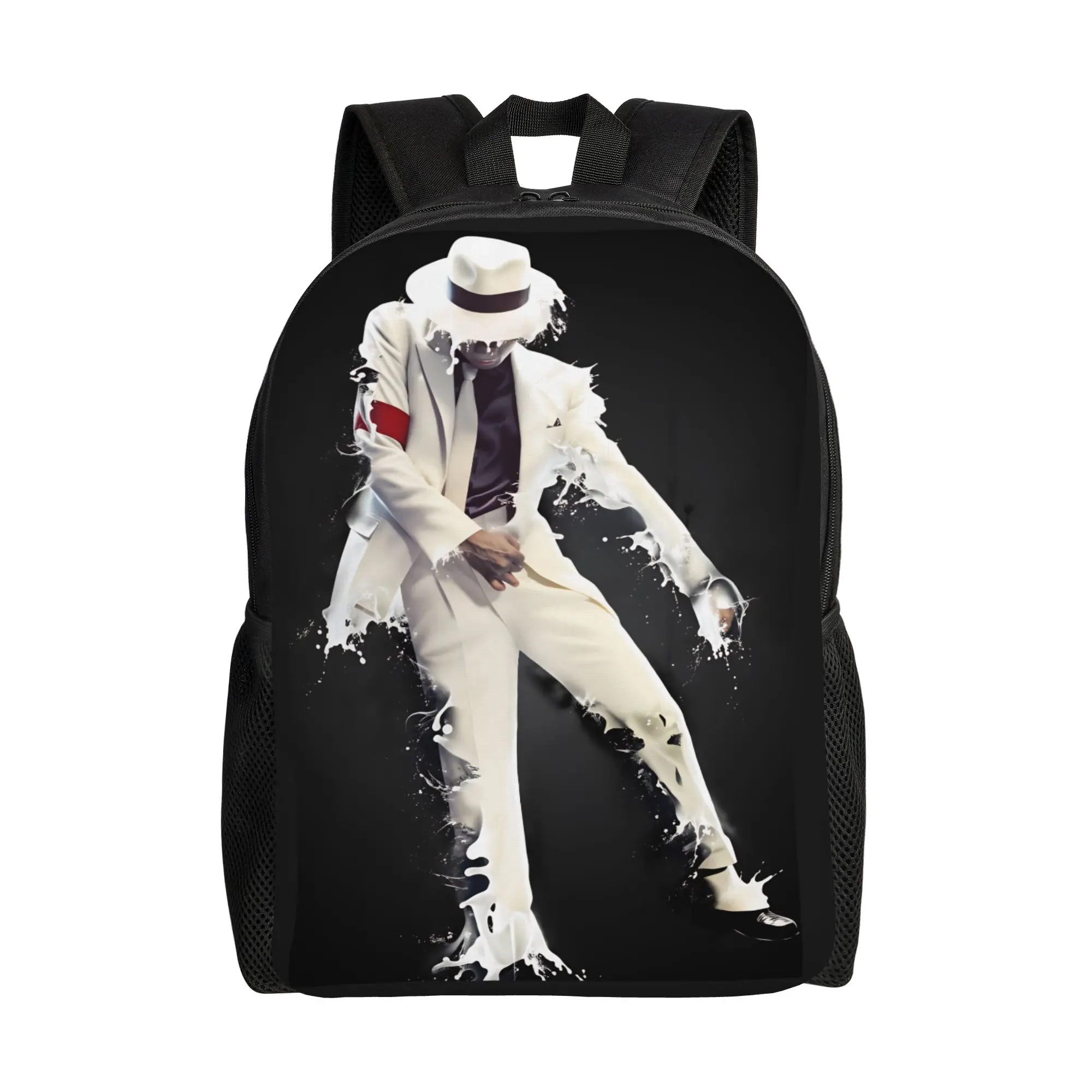 

Michael Jackson Musicians Singers Dancers Backpack Trekking Backpacks Boy Girl High Quality Big School Bags Style Rucksack