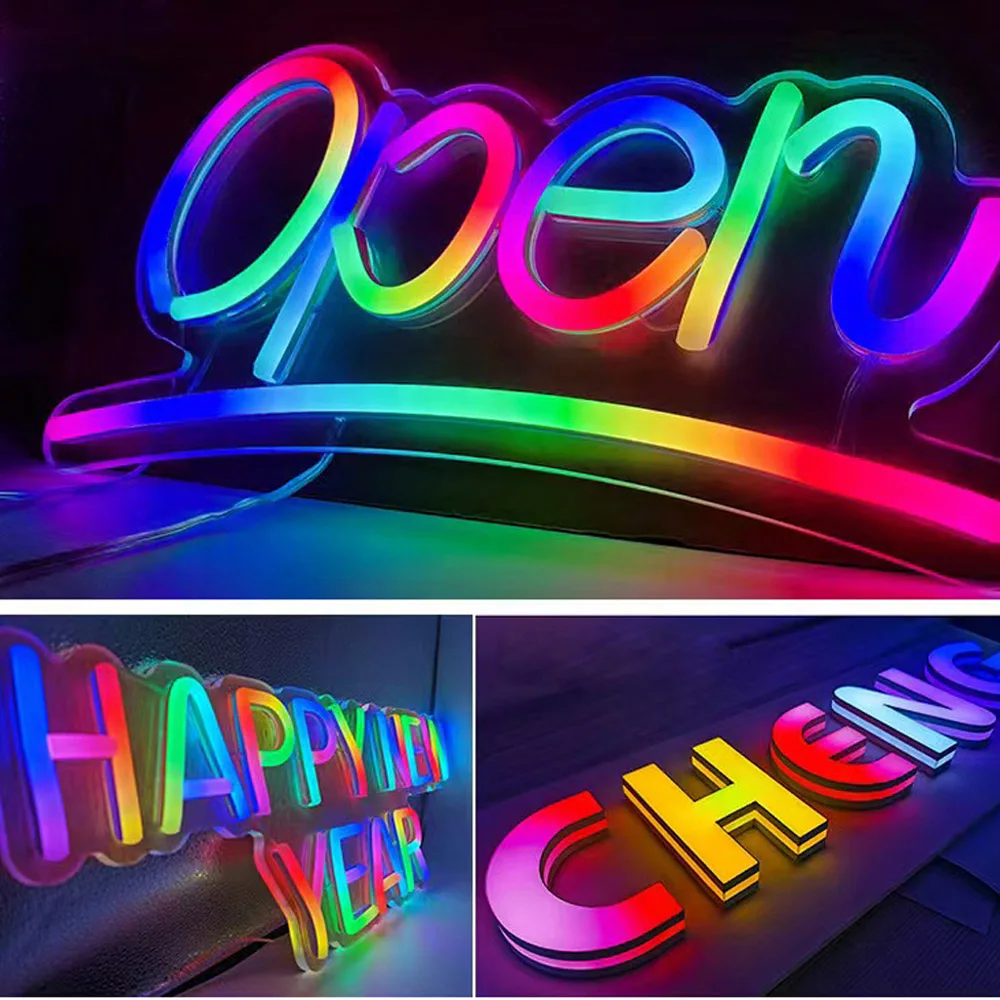 5M 12V WS2815 Bentuk S Zigzag 5050 Strip LED Penuh Warna Pita Ular Dapat Dilipat Beralamat Tanda Logo Huruf 60 Led/M Warna Impian 8Mm
