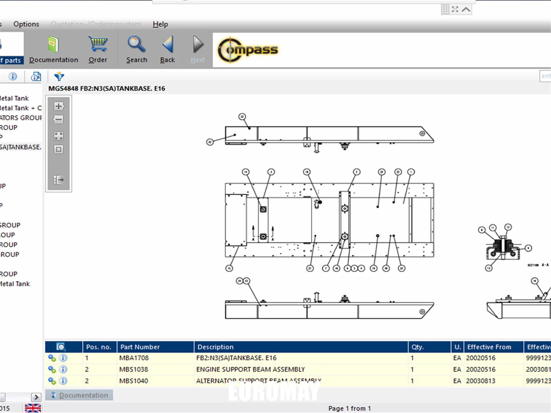 2015 OLY Olympian Compass  Olympian EPC  Spare parts catalogue