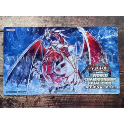 Yu-Gi-Oh Gungnir smok z bariery lodowej podkładka na karty YGO mata TCG YuGiOh niestandardowa mata-436