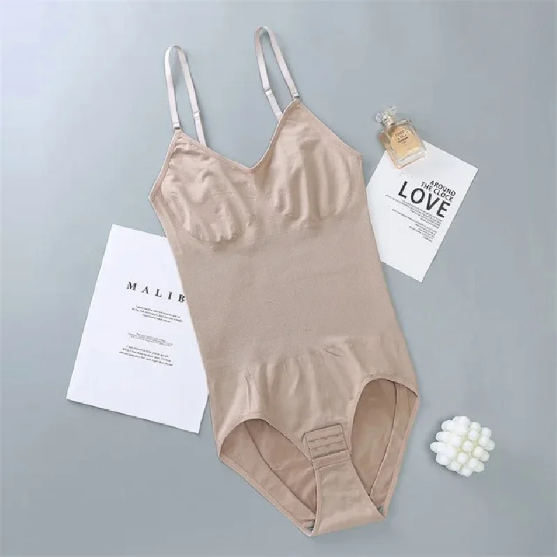 1 قطعة ملابس داخلية نسائية قابلة للتنفس ملابس داخلية لكامل الجسم لنحت الجسم ملابس الخصر للياقة البدنية تصميم سلس #6